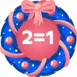 2=1